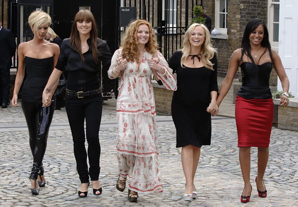 The Spice Girls during a photocall at the Royal Observatory in 2007
