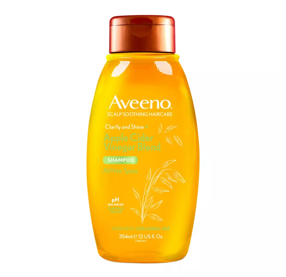 Aveeno Clarify and Shine+ Apple Cider Vinegar Shampoo