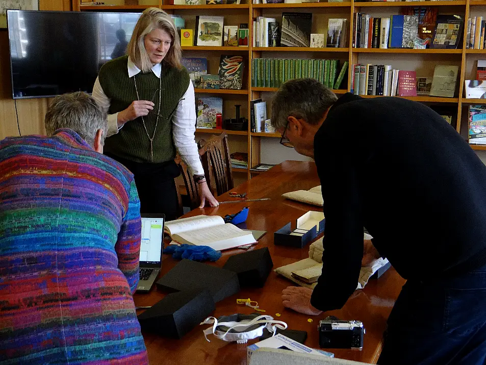 The returned notebooks have been verified as being the originals (Cambridge University Library/ PA)