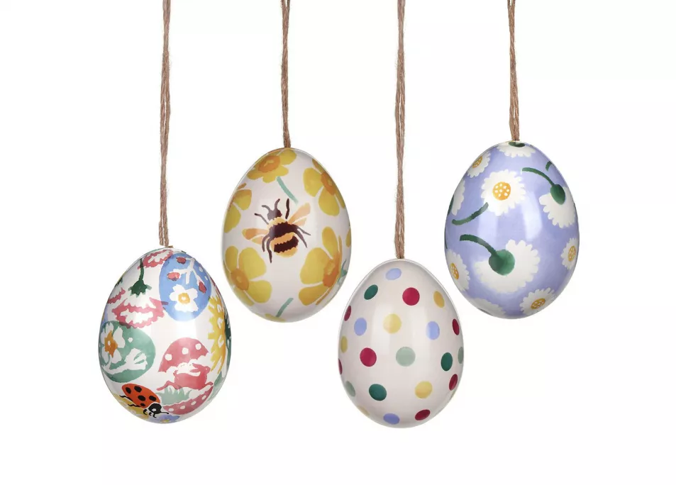 Mini Easter Egg Hanging Tins, Set of 4, £11.95, Annabel James