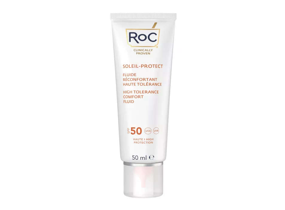 ROC Soleil-Protect Anti-Wrinkle Smoothing Fluid SPF50+