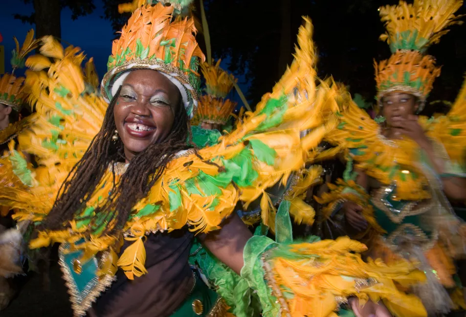 Dancers at Carnival in 2008 