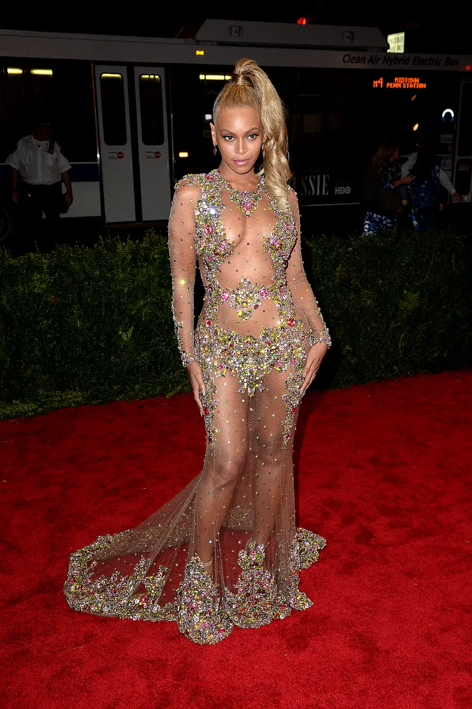 Beyonce at the Met Gala 2015 