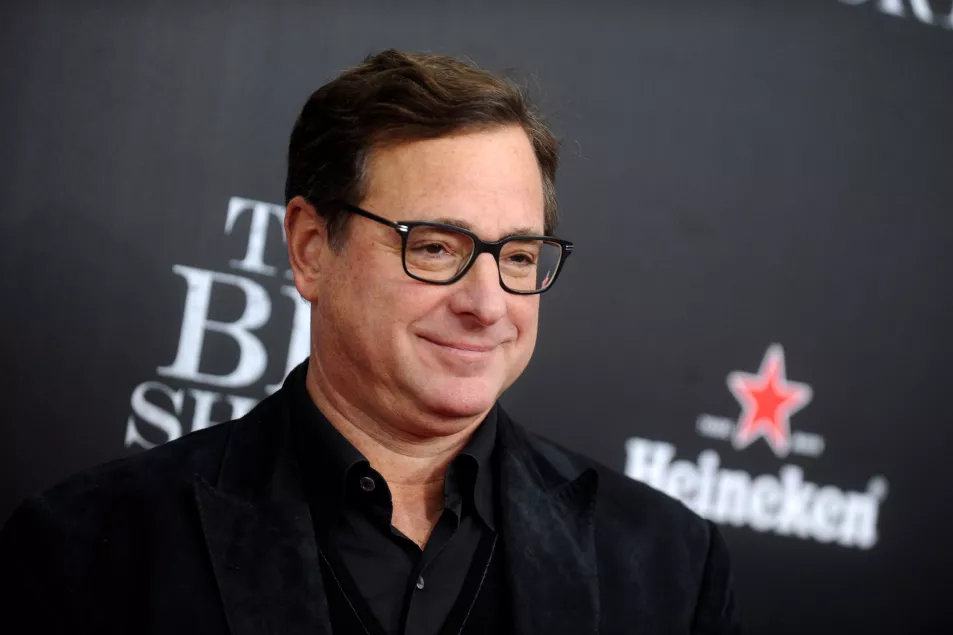 Bob Saget attends The Big Short New York Premiere at Ziegfeld Theater on November 23 2015