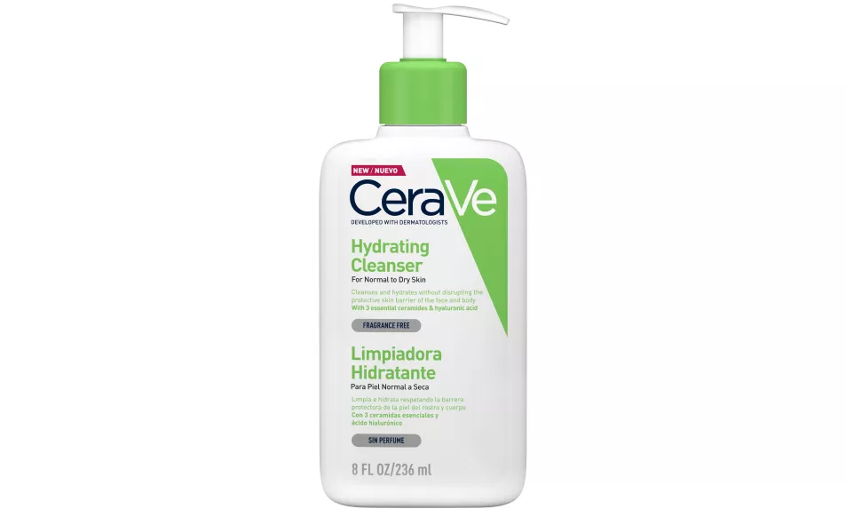 CeraVe Hydrating Cleanser for Normal to Dry Skin, £9.50, ASOS