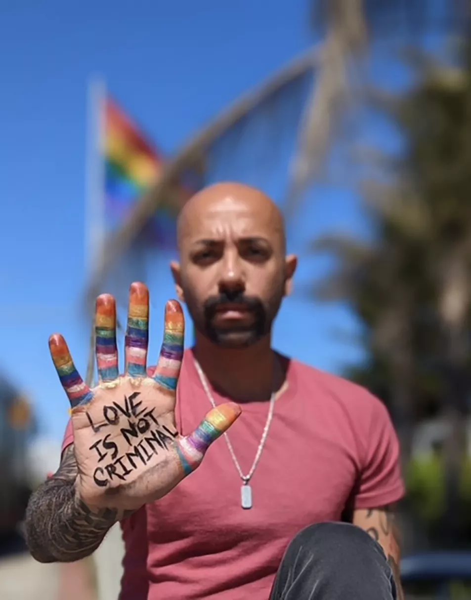 Dr Nasser Mohamed is in touch with individuals and small groups of LGBTQ+ people who are still living in Qatar 