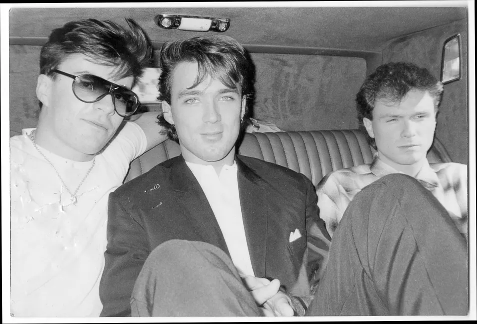 Martin Kemp on a US tour in the 80s (Martin Kemp/PA)