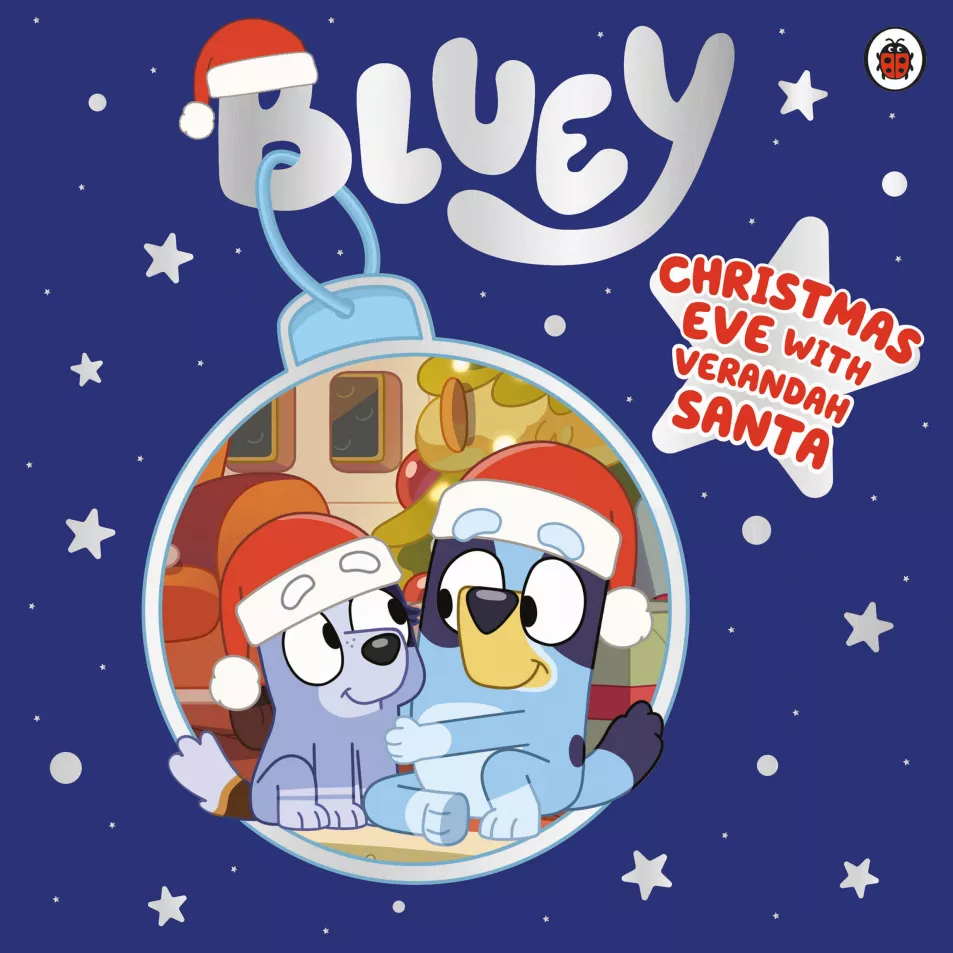 Book Cover Handout of Bluey: Christmas Eve With Verandah Santa