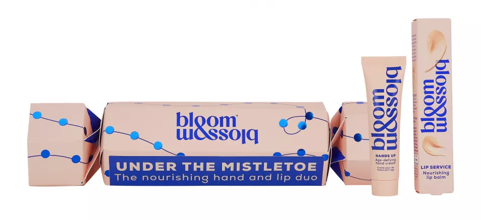 Bloom and Blossom Under The Mistletoe The Nourishing Hand and Lip Duo