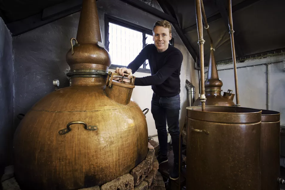 Brendan Carty all but gave up a career in architecture to indulge his passion for whiskey (Brian Morrison/Tourism NI/PA)