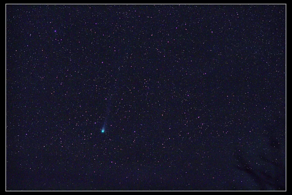 Un cometa que pasa una vez cada 71 años ya es visible en el cielo nocturno