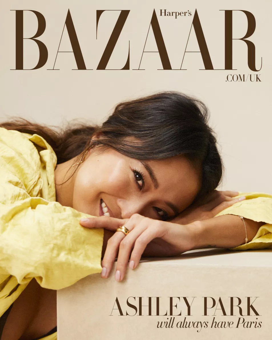 Ashley Park on the cover of Harper's Bazaar