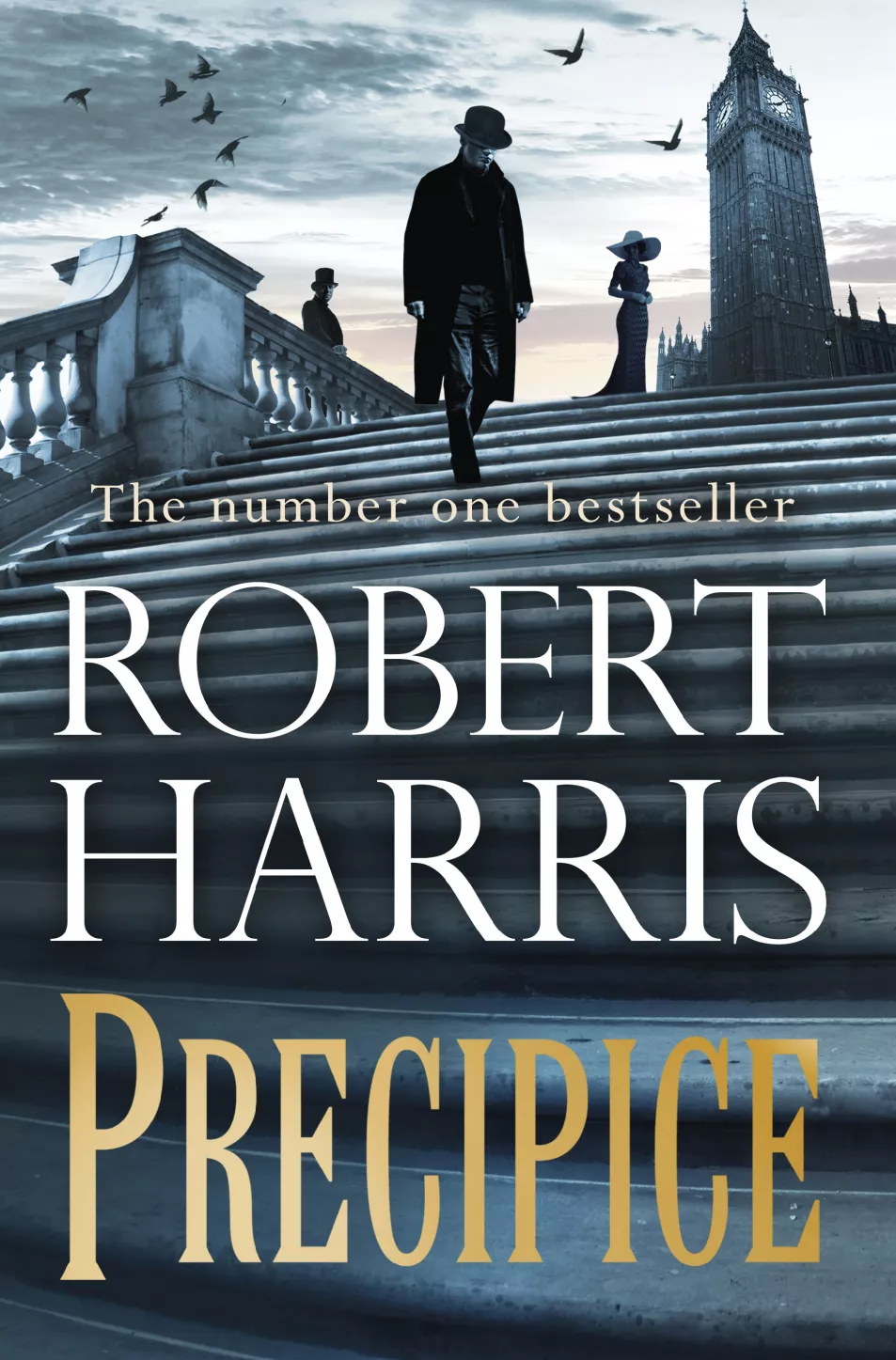 Book jacket of Precipice by Robert Harris (Hutchinson Heinemann/PA)