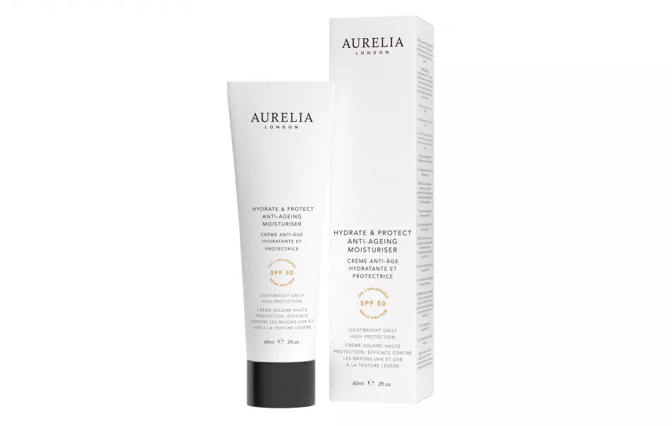 Aurelia London Hydrate and Protect Anti-Ageing SPF50 Moisturiser, £65