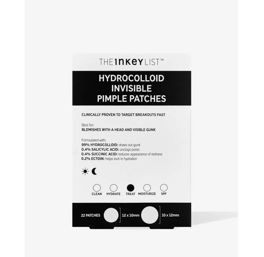 Packet of invisible pimple patches