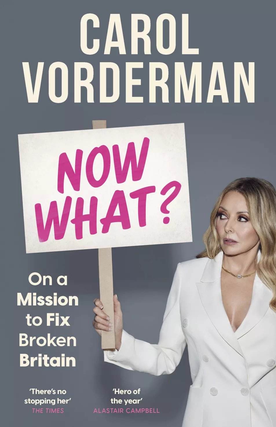 Now What: On A Mission To Fix Broken Britain by Carol Vorderman