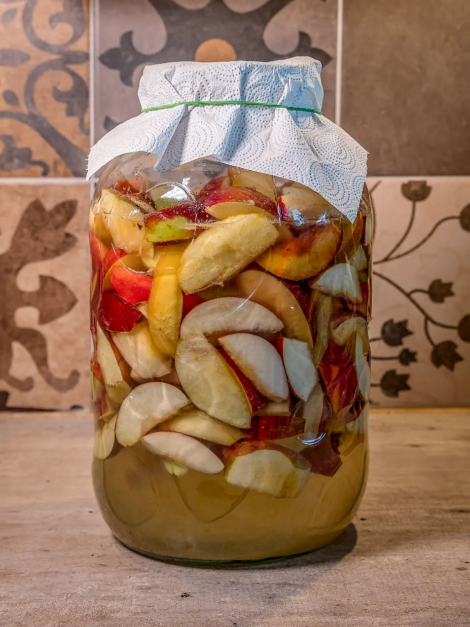 Home-made apple cider vinegar (Alamy/PA)