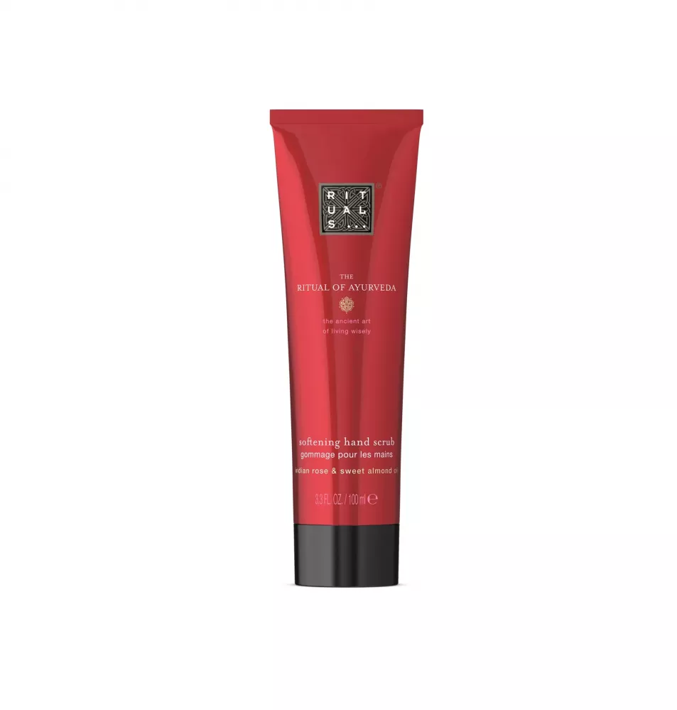 Hand scrub in red tube