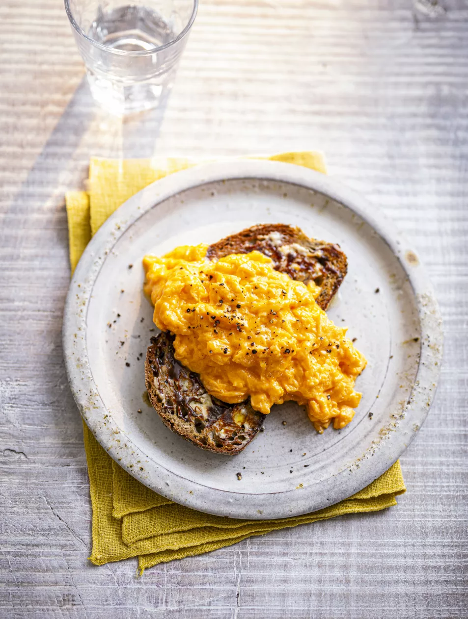 Prue Leith's perfect scrambled eggs recipe