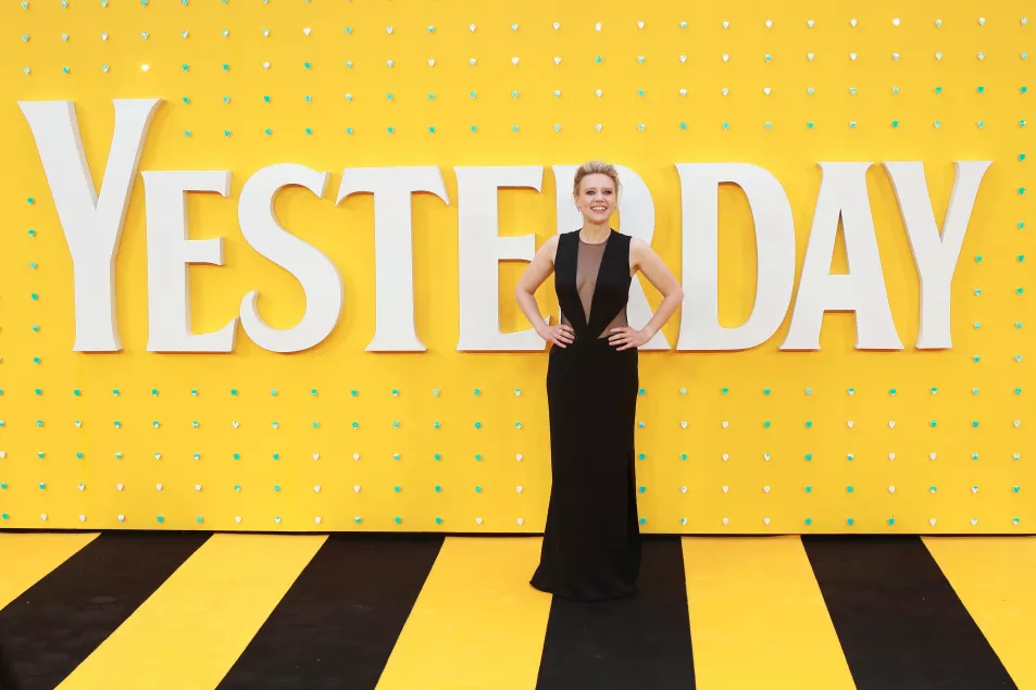 Kate McKinnon at the premiere of the movie Yesterday (Alamy/PA)