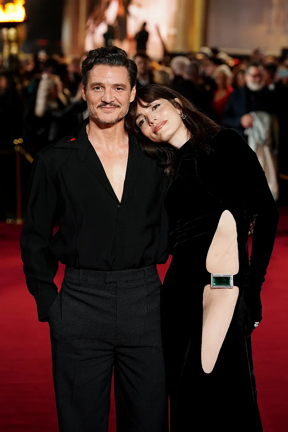 Pedro Pascal and Lux Pascal attending the Royal Film Performance and world premiere of Gladiator II