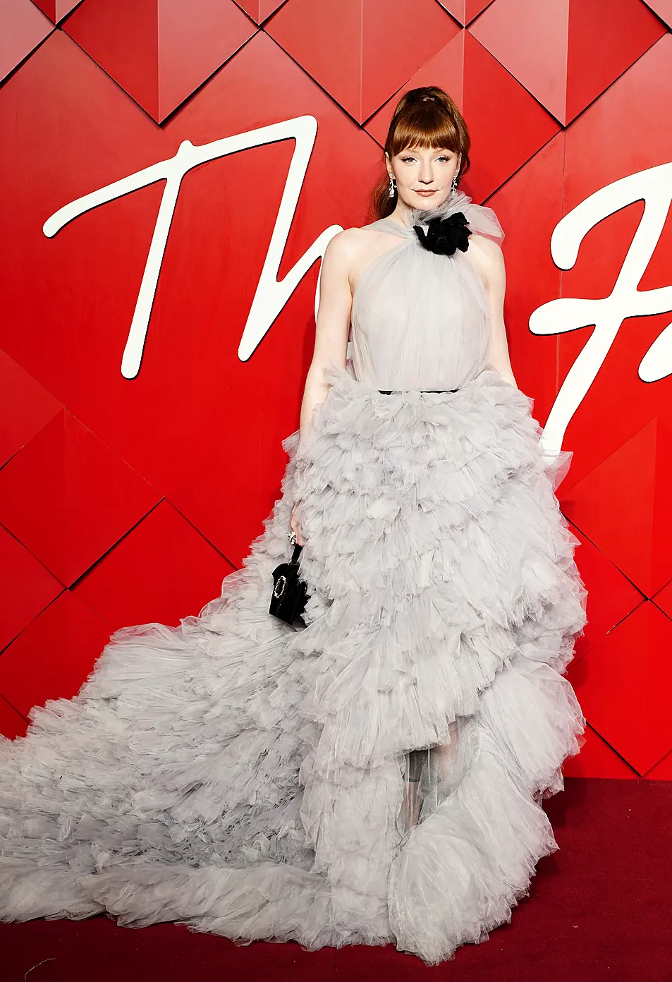 Nicola Roberts attends the Fashion Awards, presented by the British Fashion Council, at the Royal Albert Hall in London.