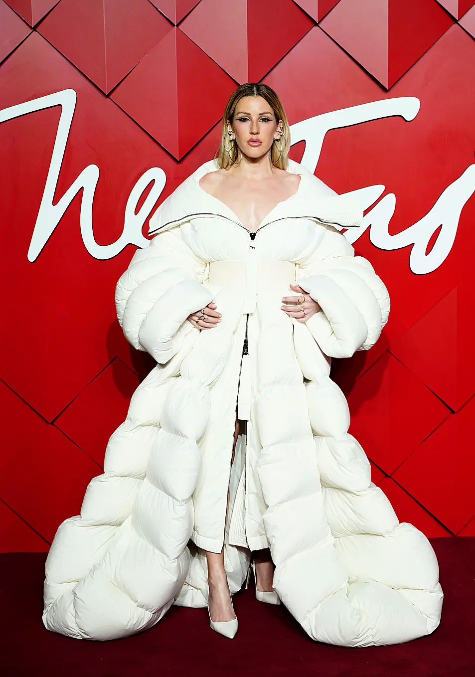 Ellie Goulding attends the Fashion Awards, presented by the British Fashion Council, at the Royal Albert Hall in London. Picture date: Monday December 2, 2024.