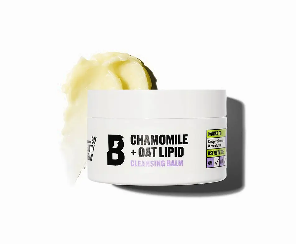 Chamomile and oat cleansing balm