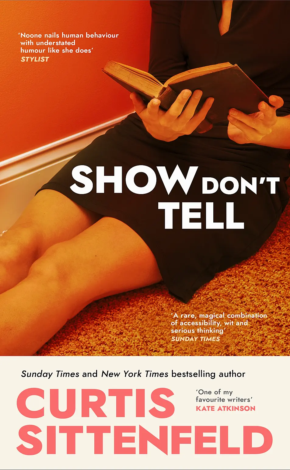 Book jacket of Show Don't Tell by Curtis Sittenfeld (Doubleday/PA)