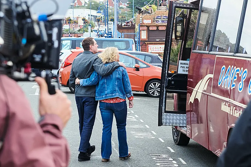 Joanna Page and Mathew Horne