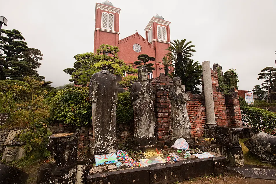 Exterior view of Urakami Cathedral