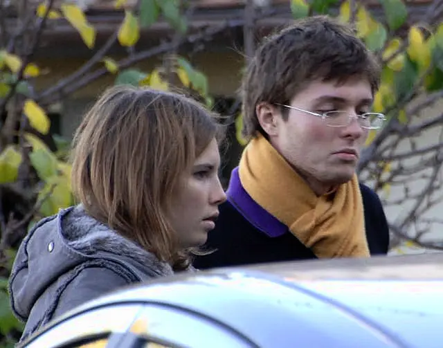 Amanda Knox and Raffaele Sollecito