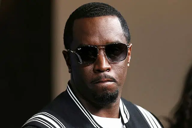 Sean Combs in shades