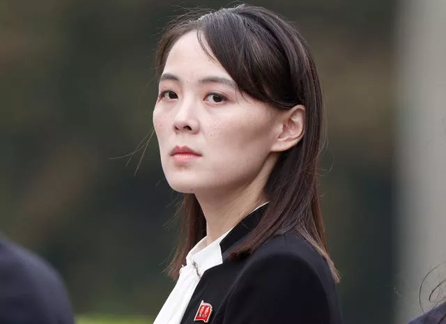 Kim Yo Jong head and shoulders