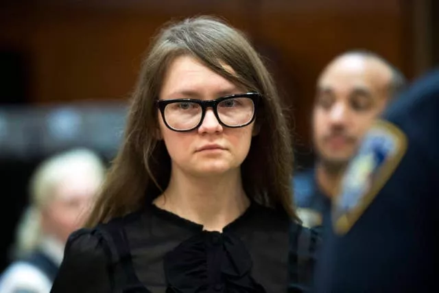 Anna Sorokin at her trial in April 2019