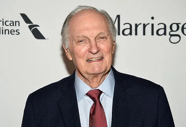 Alda attends the Marriage Story premiere in 2019