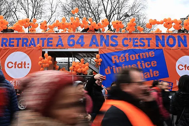 France Pension Protests