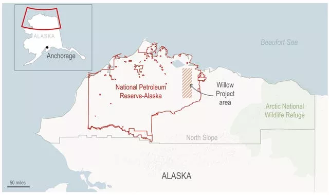 Supporters say a major oil project President Joe Biden is OK’ing on Alaska’s petroleum-rich North Slope represents an economic lifeline for Indigenous communities while environmentalists say it runs counter to his climate goals 
