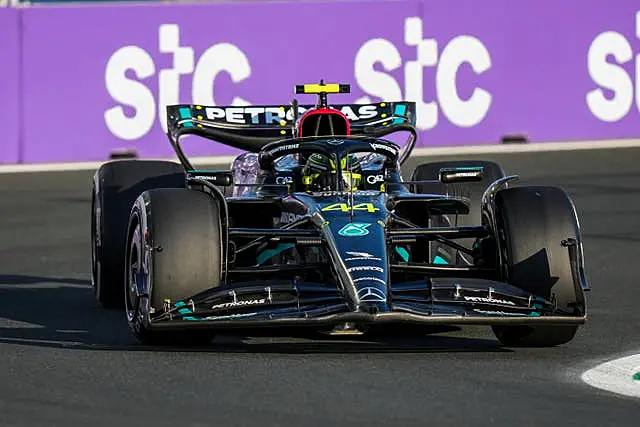 Lewis Hamilton finished sixth in first practice