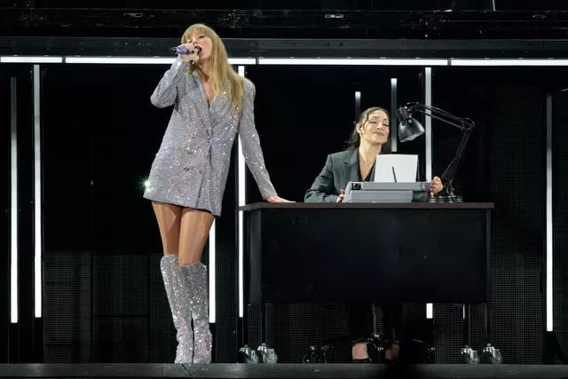 Taylor Swift performs during the opener of her Eras tour