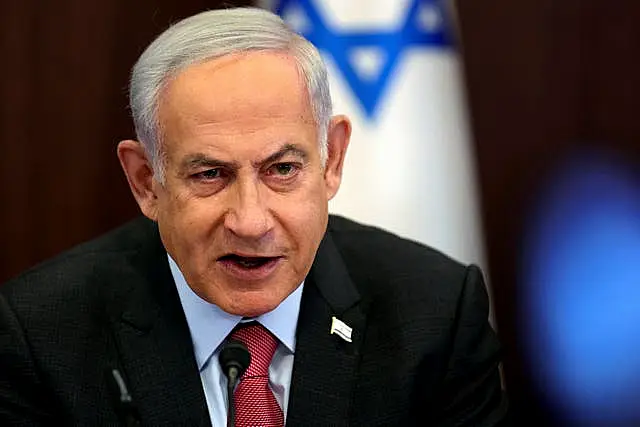 Israeli Prime Minister Benjamin Netanyahu