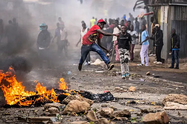 Riot in Nairobi