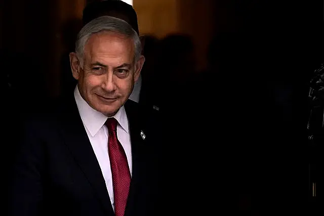 Israeli Prime Minister Benjamin Netanyahu 