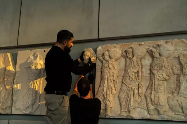 Greece Vatican Acropolis Fragments