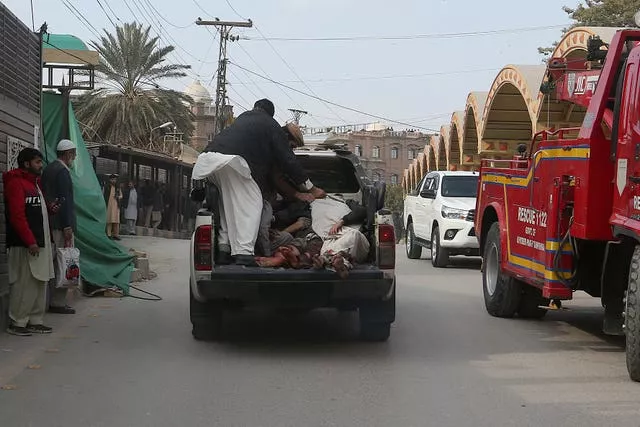 Pakistan Mosque Bombing