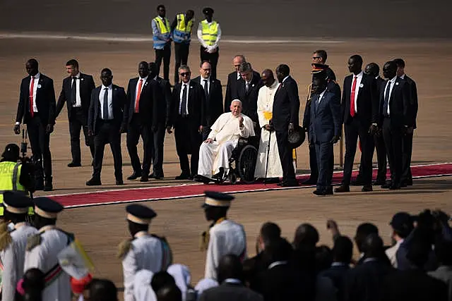 South Sudan Pope