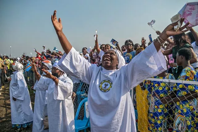 Pope visit to Congo