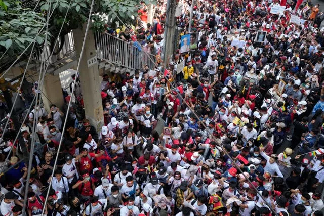 Protest in Thailand