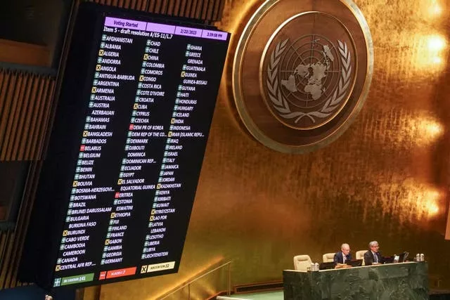 Russia-Ukraine-War-United Nations Vote