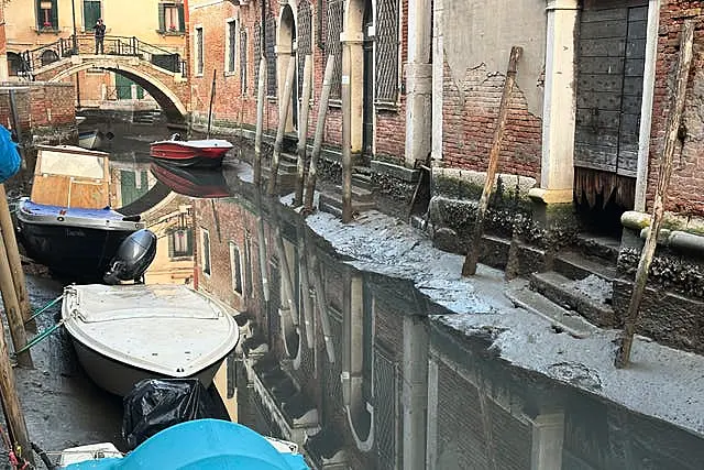 Italy Venice Dried Canals